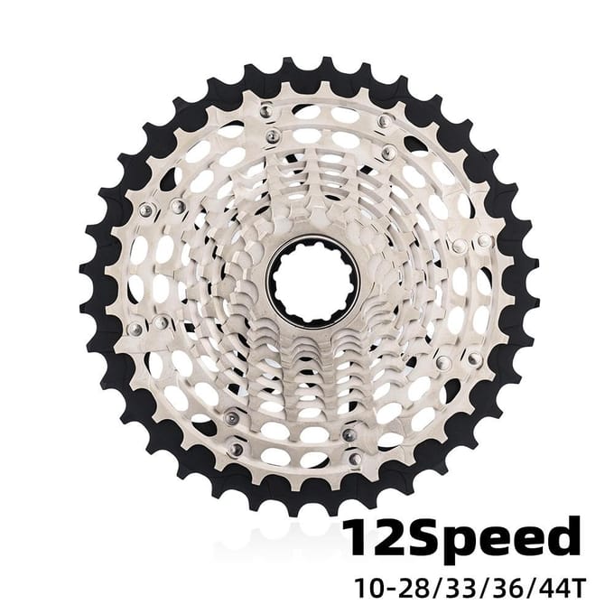12 Snelheid??Racefietscassette XDR Fietsvrijloop Vervanging Fietsaccessoires 10-28T gray