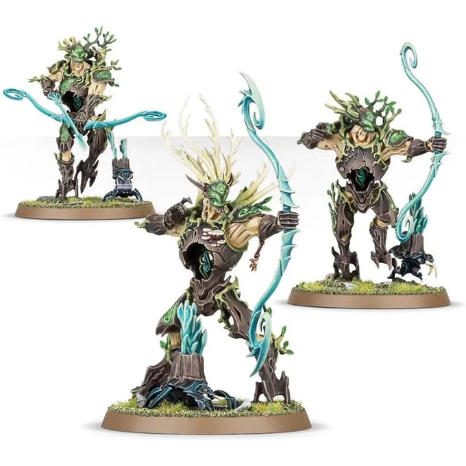 Set van 3 figuurtjes Games Workshop Warhammer AoS - Sylvaneth Kurnoth Hunters