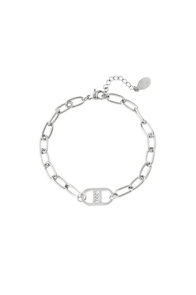 Armband Good Luck Zilver RVS