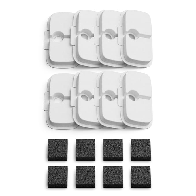 Accessoires: 8x vervangingsfilters voor Petlibro Dockstream drinkfontein kat op batterijen