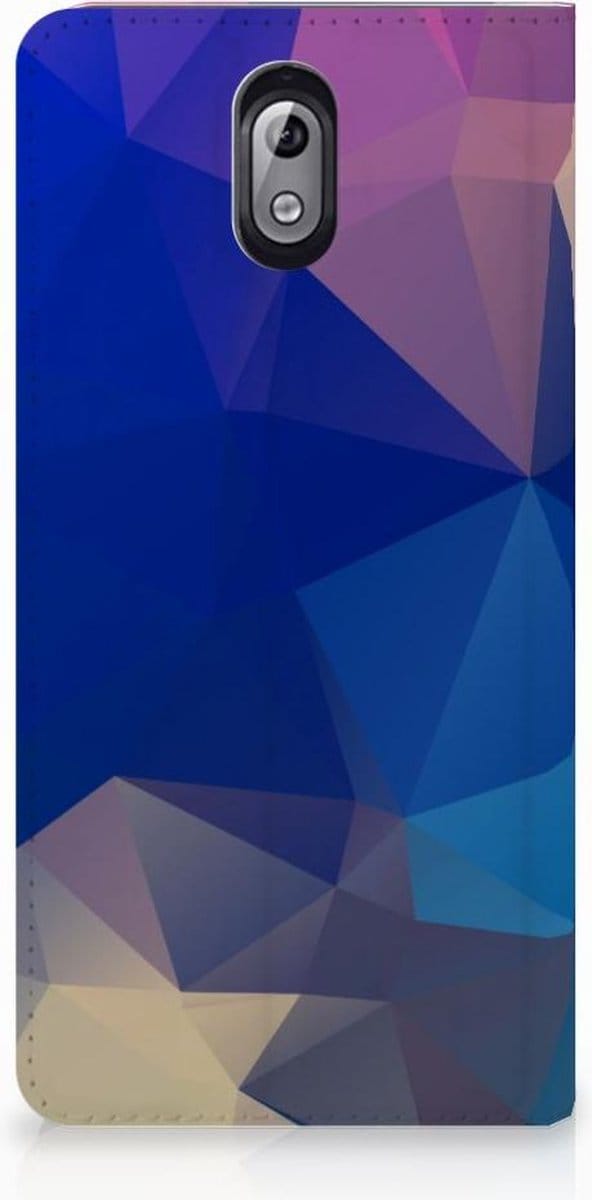 Nokia 3.1 (2018) Stand Case Polygon Dark