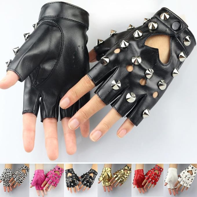 Dansen Halve Vinger Handschoenen average size