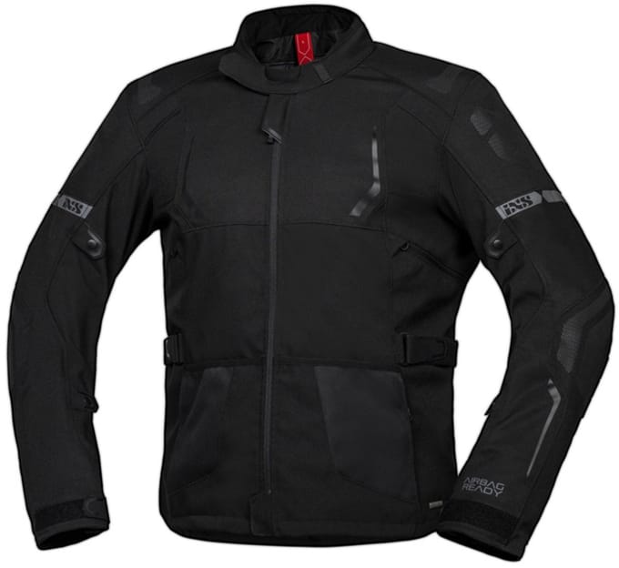 IXS Lennox-ST+ Zwart Textiele Motorjas - Jas