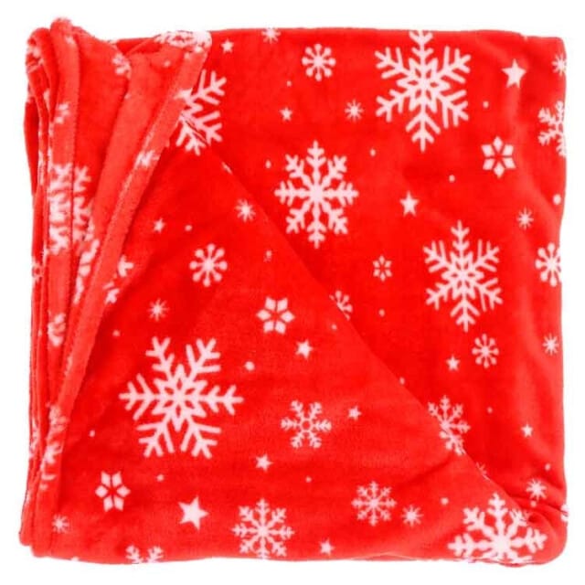 Unique Living - Plaid Xmas Party Dessin 3 - 150x200cm