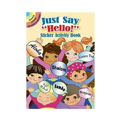 Just Say "hello!" Sticker Activity Book - Stillerman, Robbie