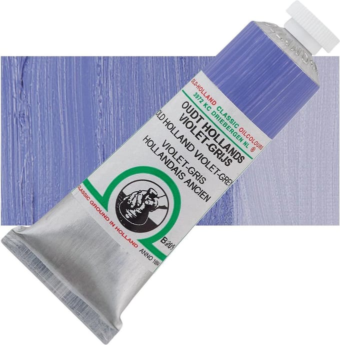Oil paint Old Holland 40ml – 208 Old Holland Violet-Grey