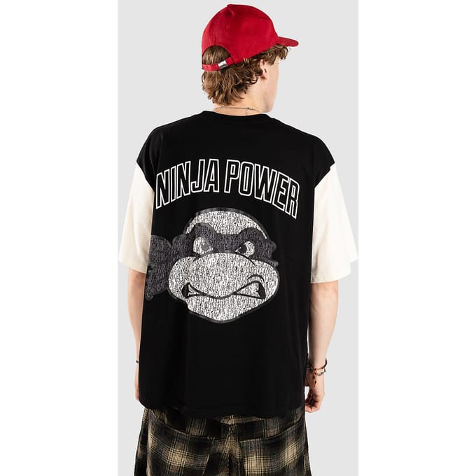 Redefined Rebel CCTurtles Oversized Fit T-Shirt zwart
