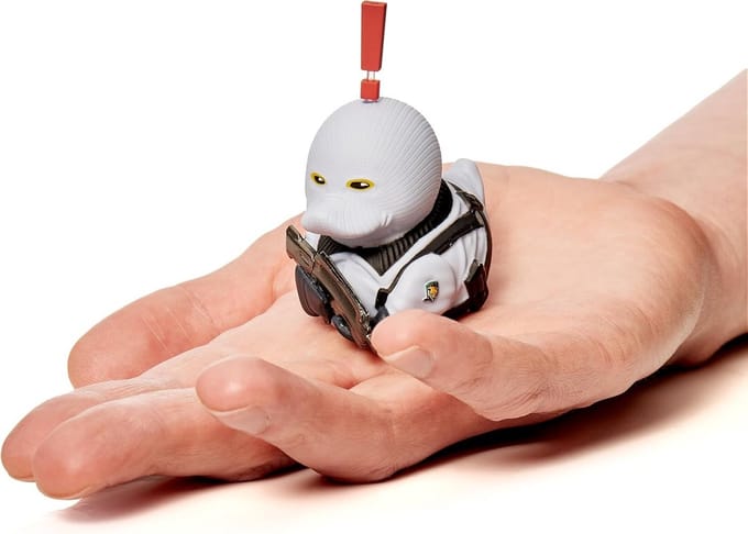 TUBBZ Mini: Metal Gear Solid - Genome Soldier Cosplayende Rubberen Eend Vinylfiguur
