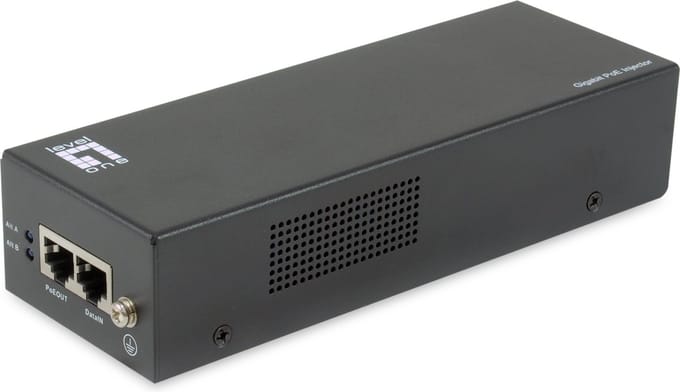 LevelOne POI-5003 PoE adapter & injector Fast Ethernet, Gigabit Ethernet