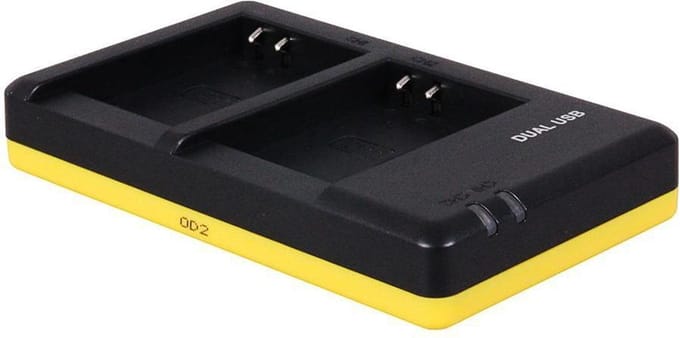 Huismerk Duo oplader voor 2 camera accu's Nikon EN-EL23