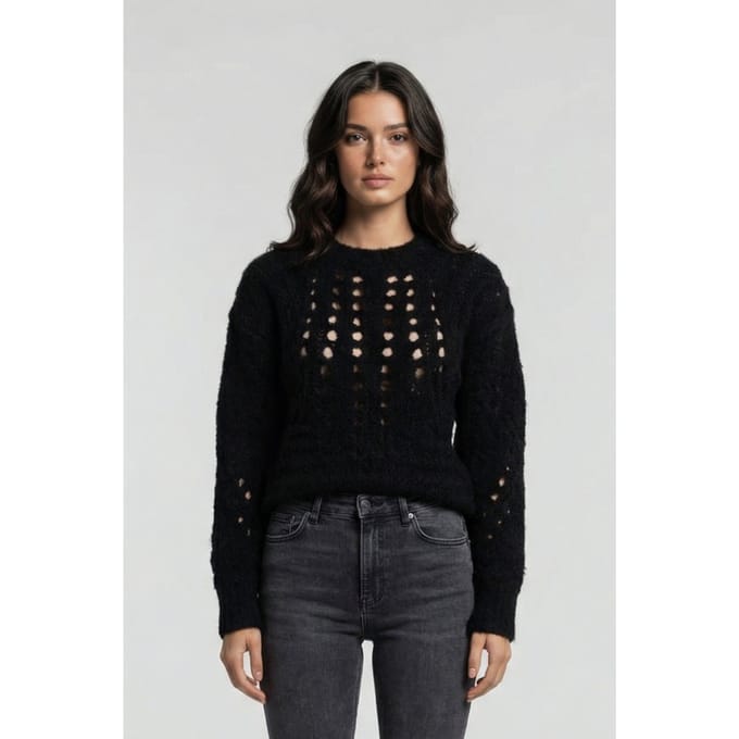 IRO Paris Kanna Copie Pullover Black Maat: S | Sweaters Outlet | Dames | Zwart