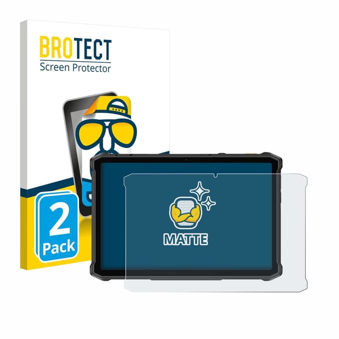 BROTECT - Screenprotector voor Ulefone Armor Pad 5 Pro - Folie Beschermfolie matte 2 Stuks