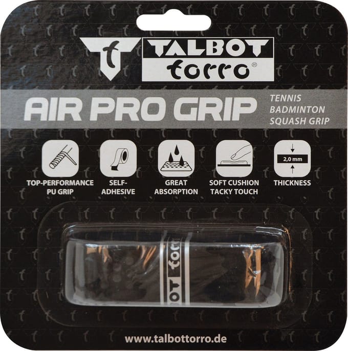 Talbot Torro Badminton Grip Air Pro Zwart
