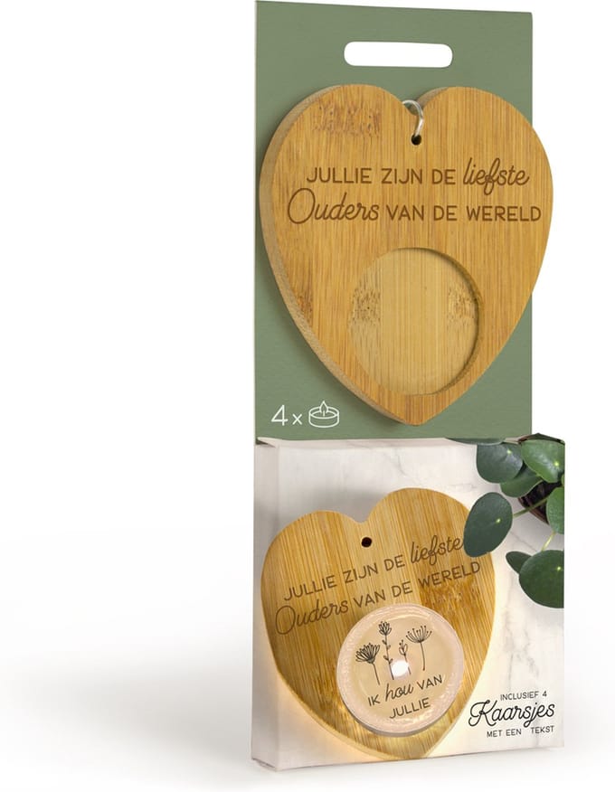Verrassingskaarsje "Ouders"