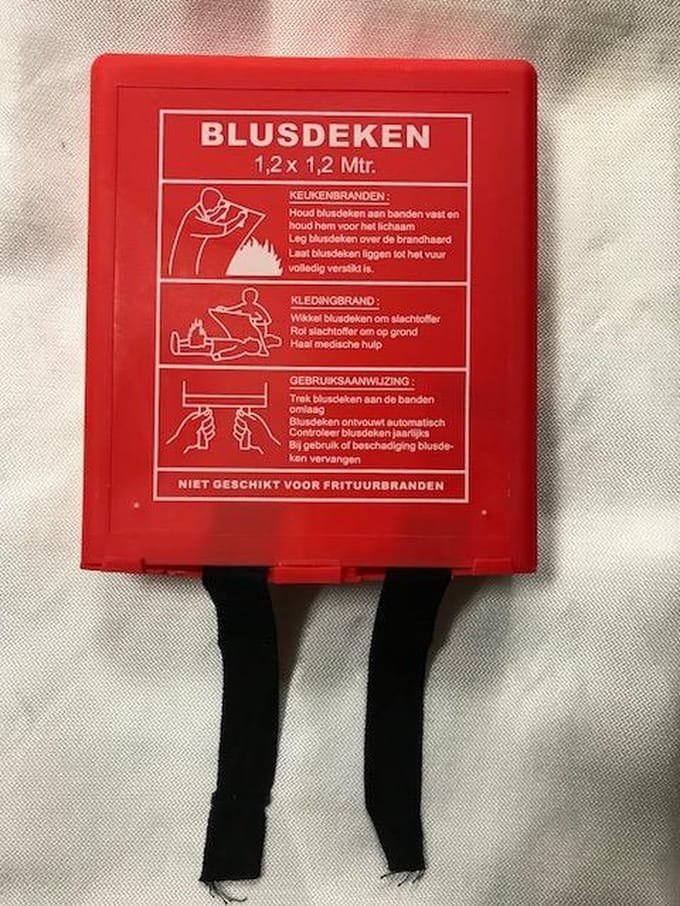 VSBV Design - Hoes Blusdeken  - Wit