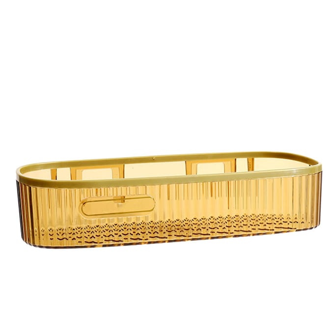 Étagère de Rangement Murale Sans Perçage Caddy de Douche Étagère Salle de Bain Étagère de Rangement Sans Perçage pour beige