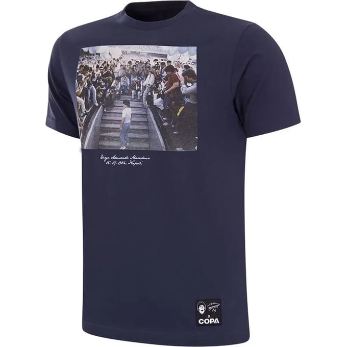 COPA - Maradona Napoli Presentation T-Shirt - Heren - Blauw - S