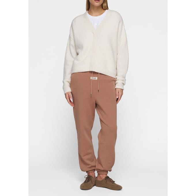 10DAYS V-neck Knit Sweater Ecru Größe: S | Pullover Outlet | Damen | Braun