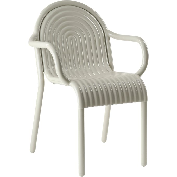 Tom Dixon Groove fauteuil - putty