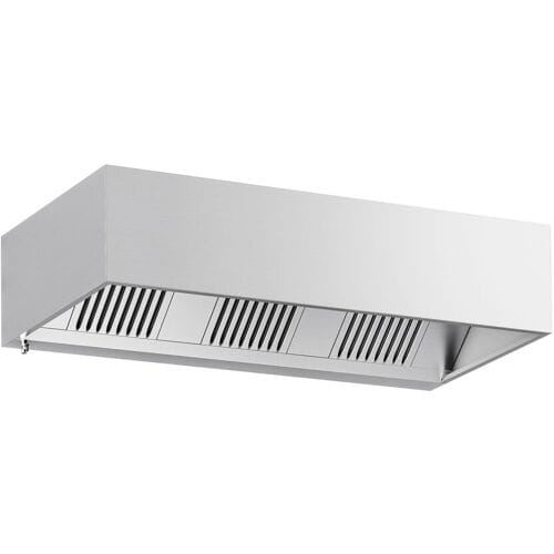 GGM Gastro Kastenhaube - 2000mm - mit Filter & Lampe Zilver