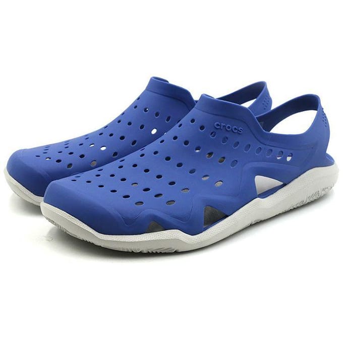 Crocs Swiftwater Wave Sabots de Plage Décontractés Homme sabots Bleu 203963-4HP 42-43 blue