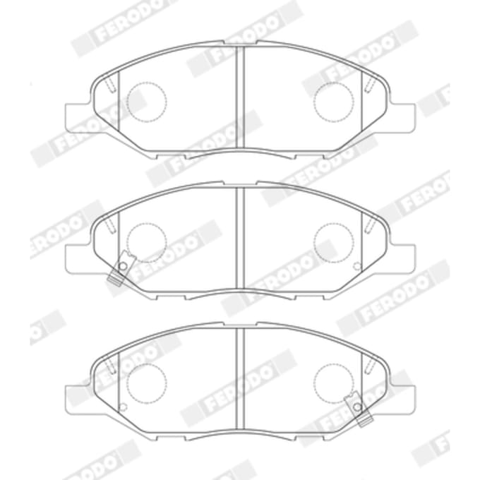 Remblokset FERODO FDB5303, voor