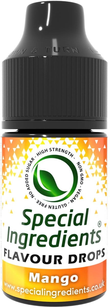 Mango Smaak Druppels - 30 ml - Smaakdruppels - Flavour Drops - Moderne Gastronomie - Moleculair Koken - Hersluitbare Pot - Recycled Plastic