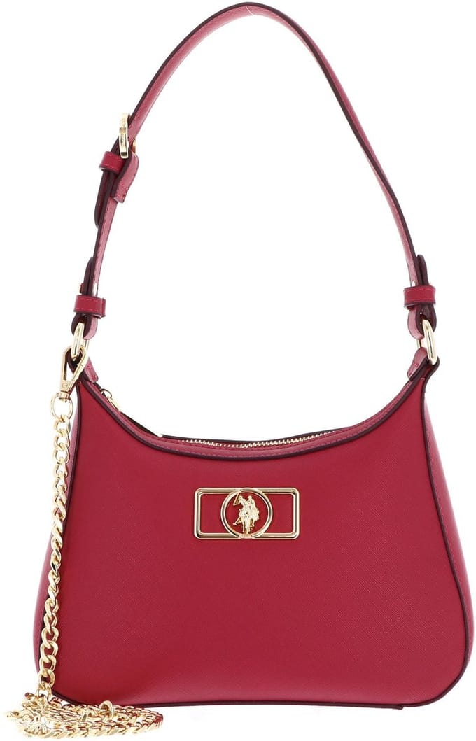 U.S. POLO ASSN. Schoudertas Jones Hobo Fuchsia Paars