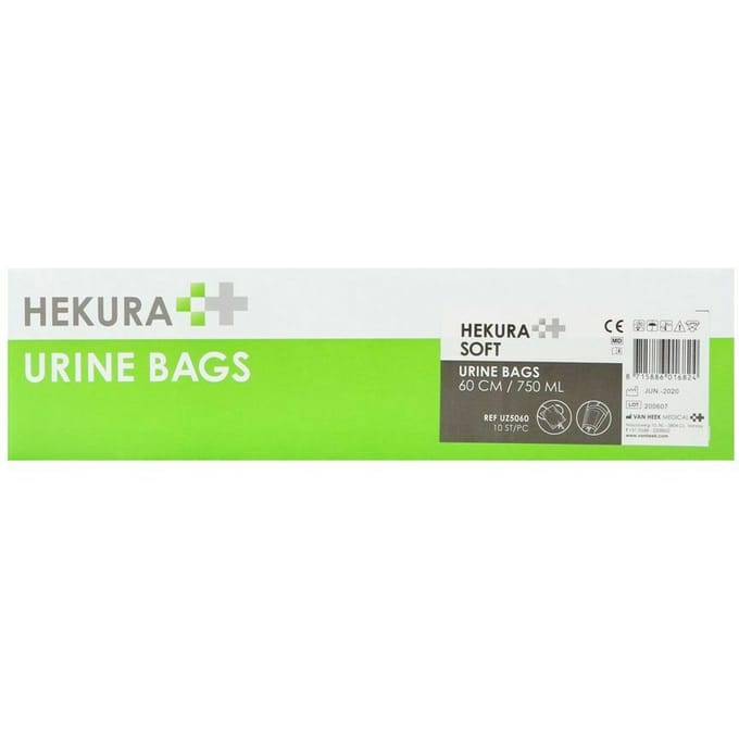 Hekura Soft Urinezak 750ml 60cm + Kraan 10 Uz5060