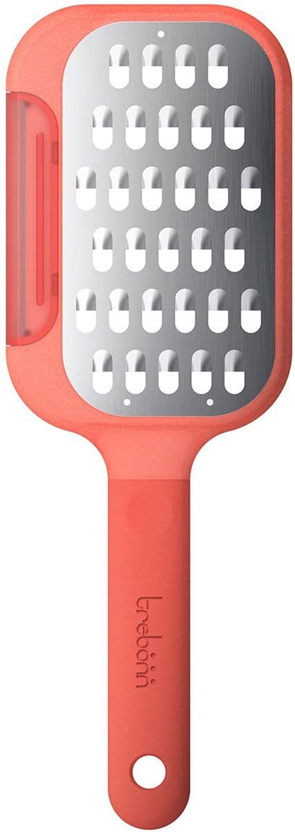 Dunschiller en Rasp 2 in 1 - 25 cm - Peel + Grate - Trebonn