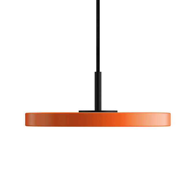 UMAGE Hanglamp Asteria Micro V2 - nuance orange - Black Top