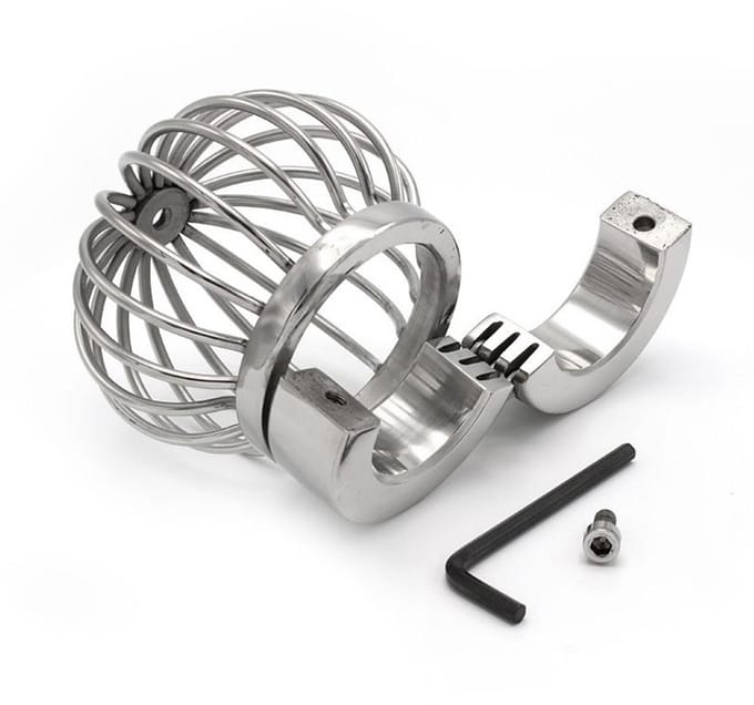 Black Label - Extreme Ballstretcher Cage - Scrotum Kooi