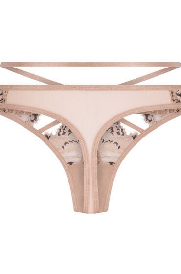 Hunkemöller String Wera Bruin