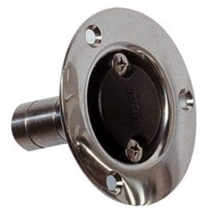 VETUS AB16S RVS rechte Ontluchtingsnippel Ø 16 mm
