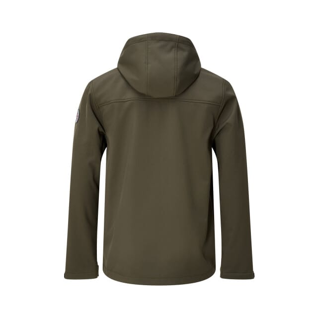 NORDBERG - njord softshell - Softshell jack heren - Donkergroen