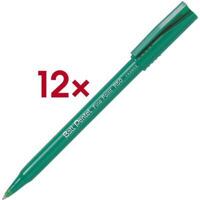 Pentel Roller Ball R50/R56 groen medium schrift