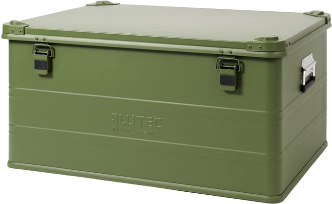 Alutec INDUSTRY 13157Green Transportkist Aluminium (l x b x h) 782 x 585 x 410 mm