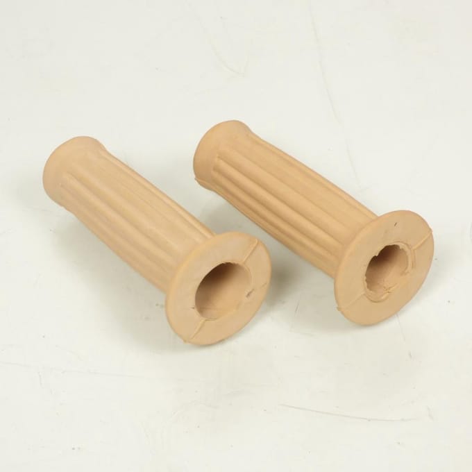Poignée RSM pour Auto MBK 22/24mm 100mm beige Neuf