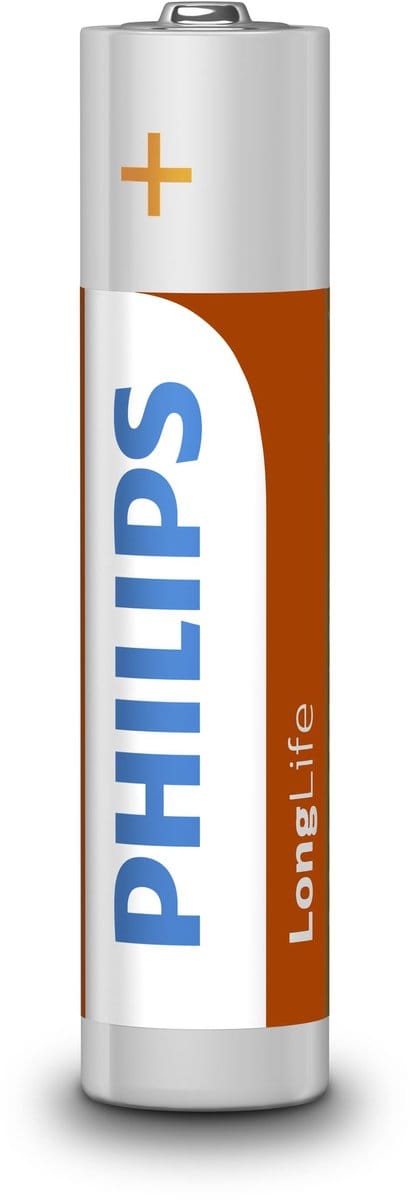 Philips LongLife AAA Batterijen R03 - 12 Stuks