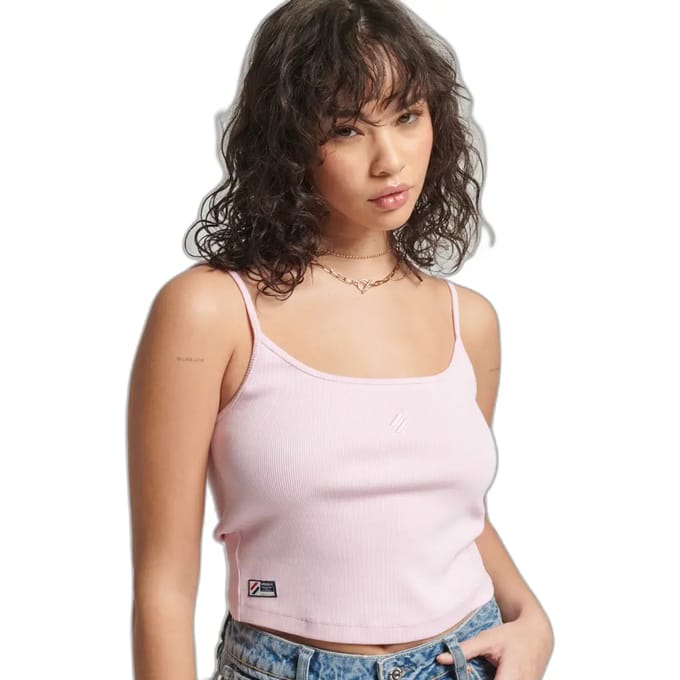 Superdry - Code Essential tanktop met bandjes - Dames - Vesten