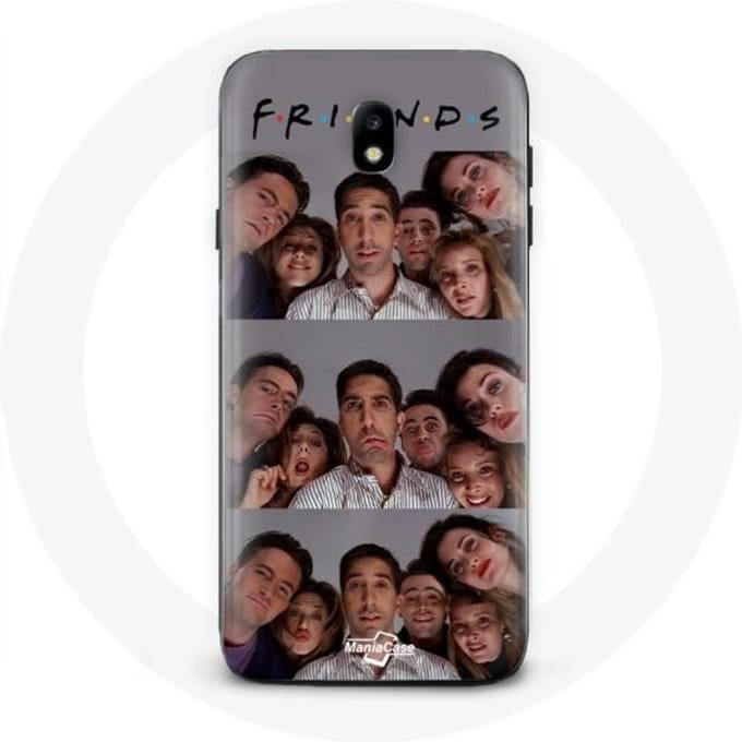 Samsung Galaxy J3 2017 hoesje Vrienden Selfie-serie
