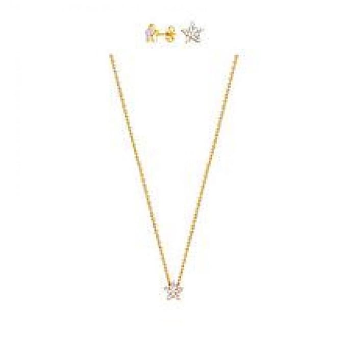 Esprit ESSE90981B400 Petite Star - Sieraden geschenkset - Zilver - Goudkleurig