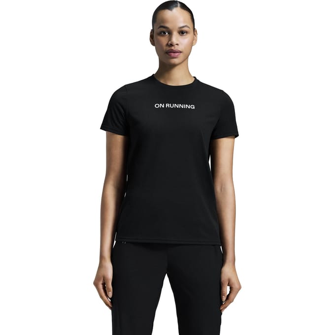 On  Run-t 1 Black Maat: S | Sport Shirts Outlet | Dames | Zwart