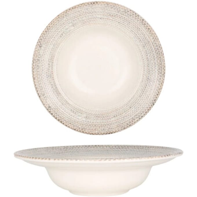 By Bone Pastabord - Misis - Porselein - 25 cm (400cc) - set van 2