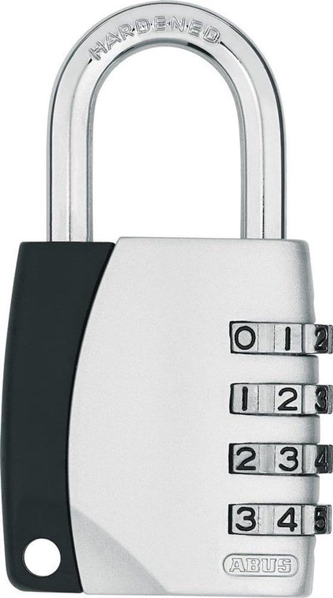 Abus 155/40 - Hangslot met cijfercode - Grijs