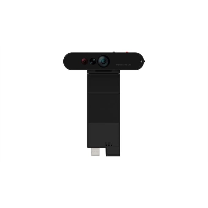 Lenovo ThinkVision MC60 webcam 1920 x 1080 Pixels USB 2.0 Zwart
