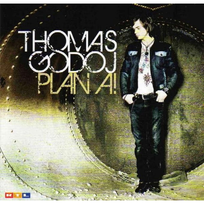 CD THOMAS GODOJ - Plan A! 88697315272 Columbia, Sony  2008 Duitsland Rock Gebruikt white