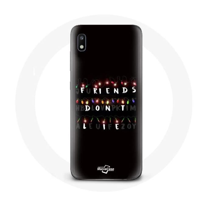 Coque de Protection - Stranger Things - Samsung Galaxy A10 - Noir - Plastique - Mixte