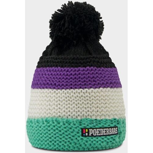 Poederbaas Muts Classic Colorful Beanie 2.0 Multi Green