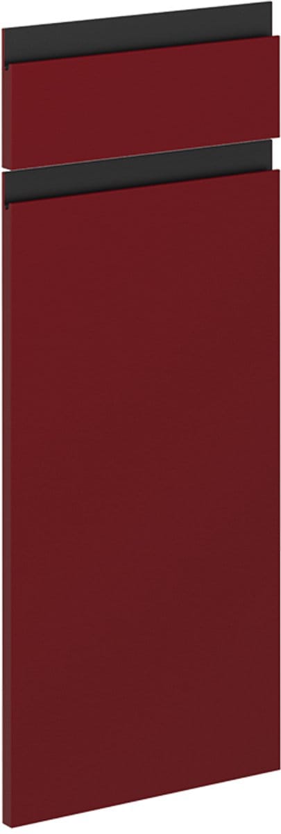 Vicco R-Line Keukenfront – 29.6 x 70.8 cm meubelfront voor de lade-onderkast Rood